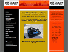 Tablet Screenshot of go-kart.fi